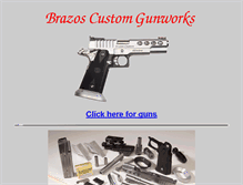 Tablet Screenshot of brazoscustom.com